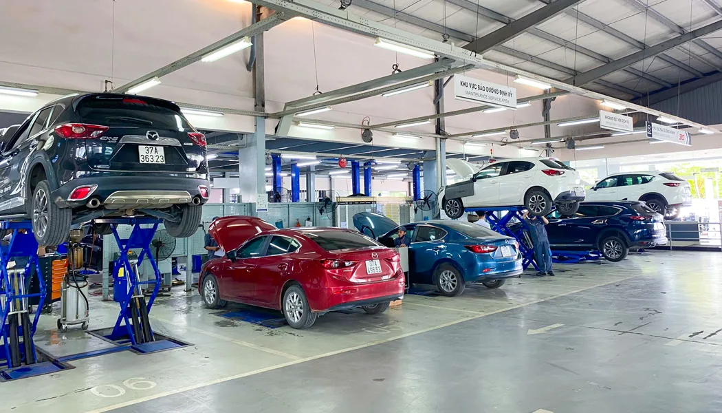 Xưởng dịch vụ Mazda Buôn Ma Thuột